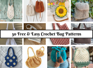 30 Free & Easy Crochet Bag Patterns - Myfavoritepatterns