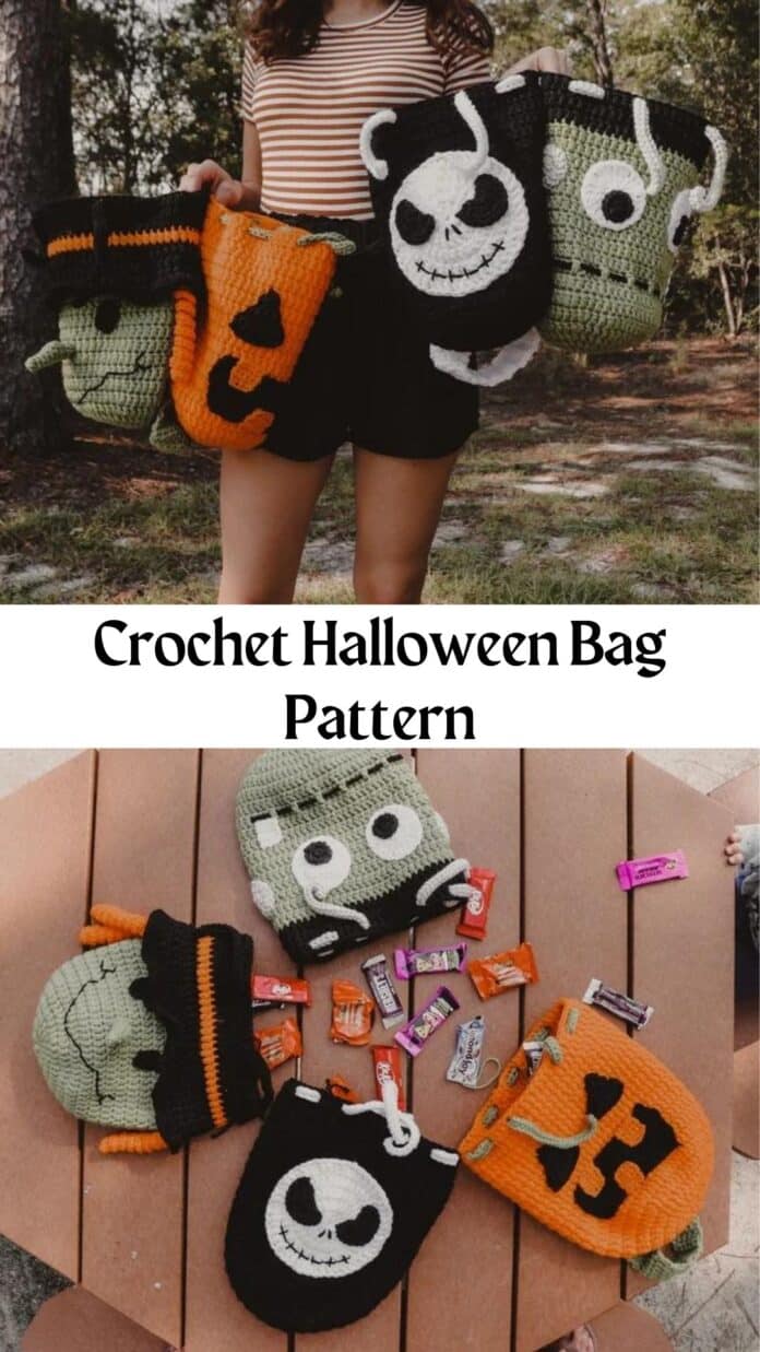 Crochet Halloween Bag Pattern