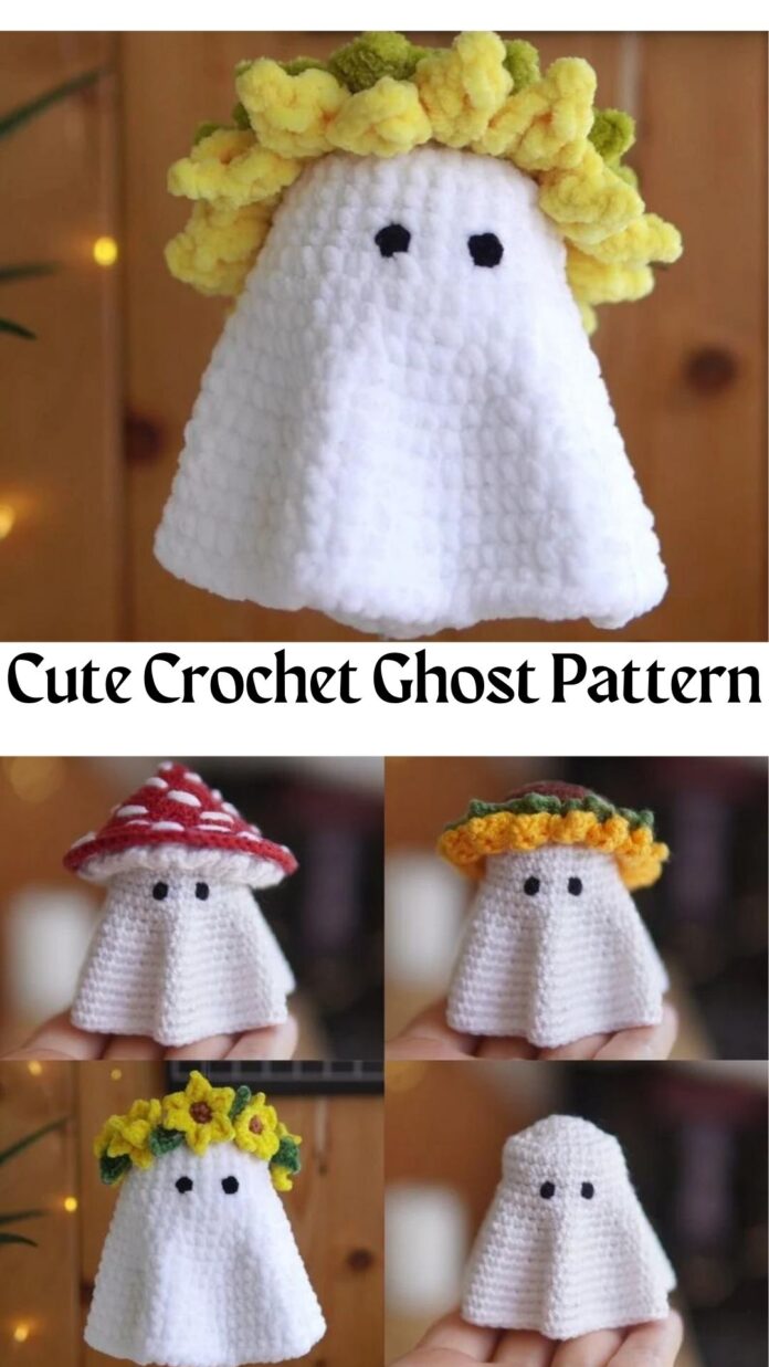 Cute Crochet Ghost Pattern