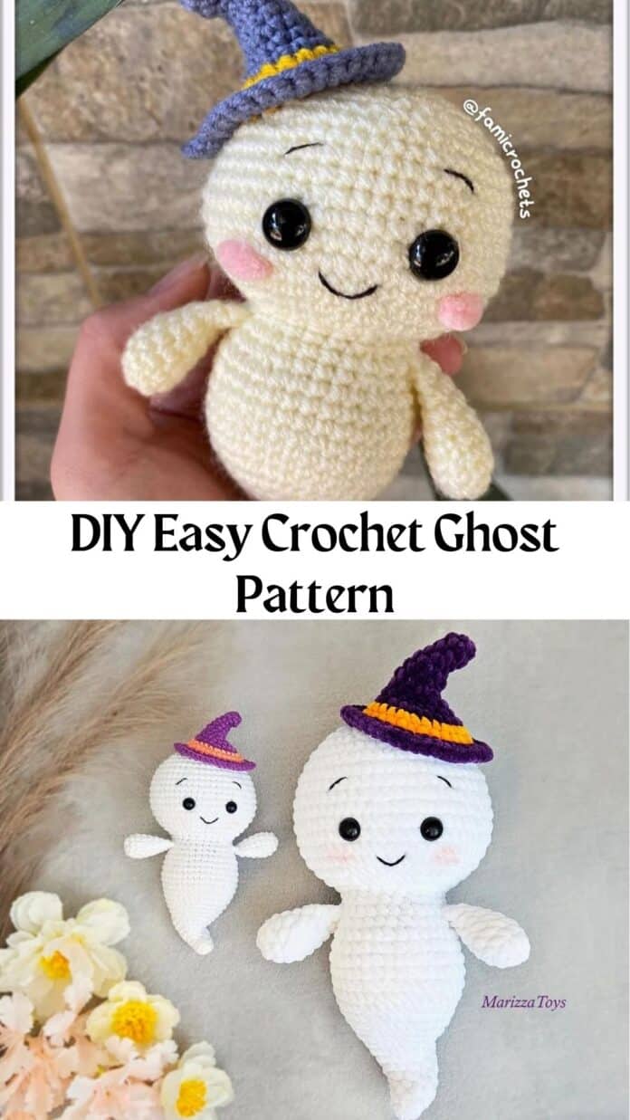 DIY Easy Crochet Ghost Pattern