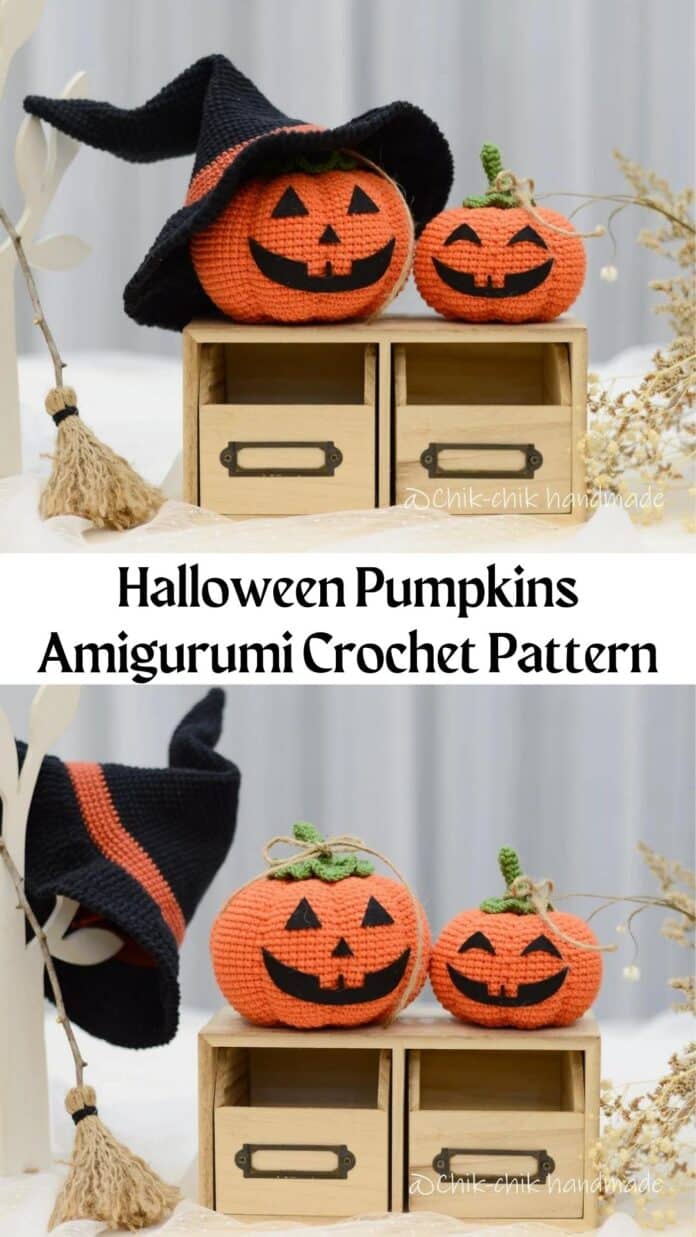 Halloween Pumpkins Amigurumi Crochet Pattern