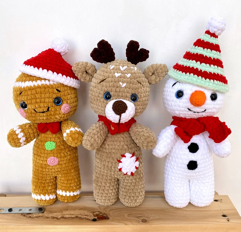 Crochet Pattern Christmas Bundle 