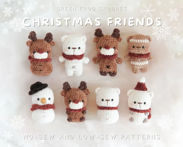 7 No-Sew Christmas Amigurumi Patterns