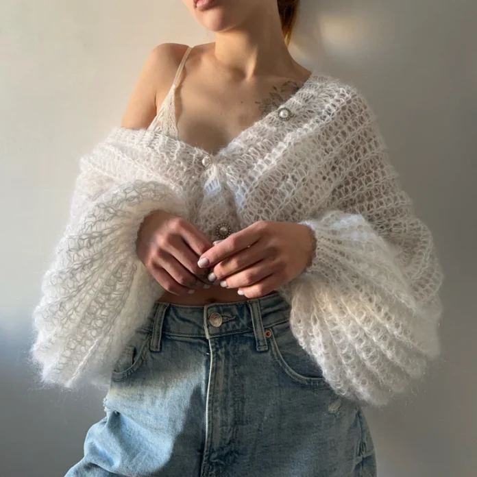 Celeste Cardigan Crochet PDF Pattern