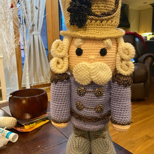 Christmas Nutcracker Amigurumi Pattern