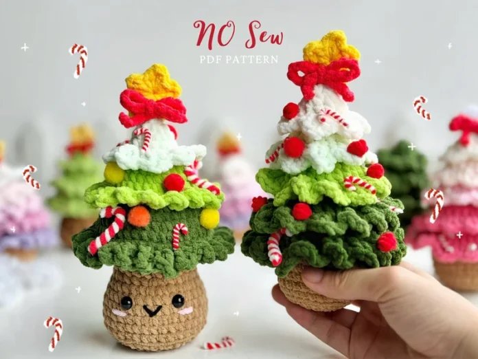 Christmas Pine Tree Crochet Pattern