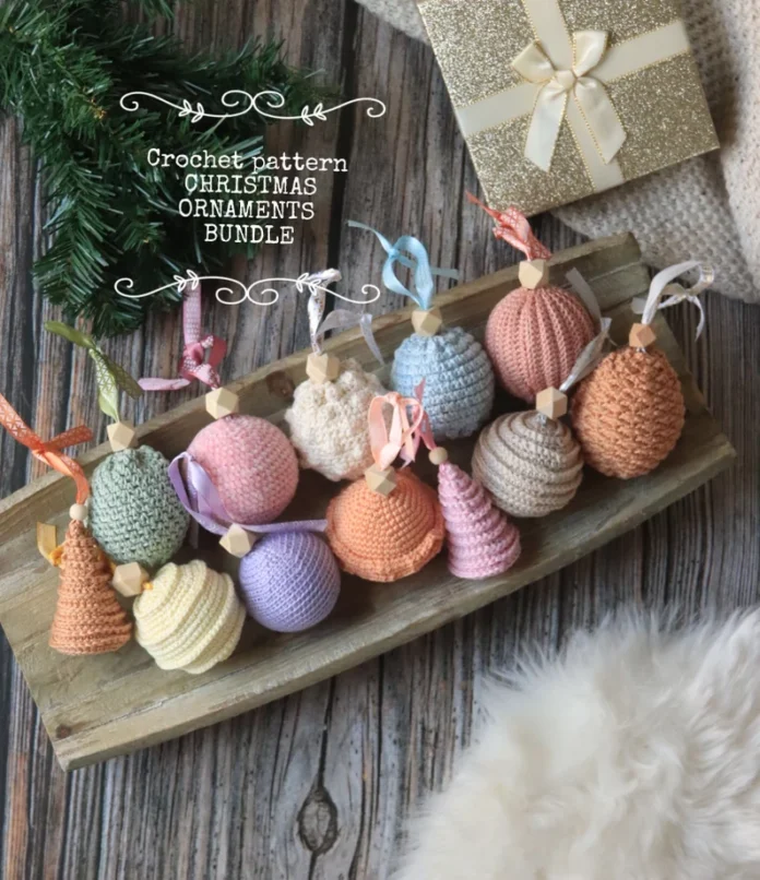 Crochet Christmas Ornaments Pattern