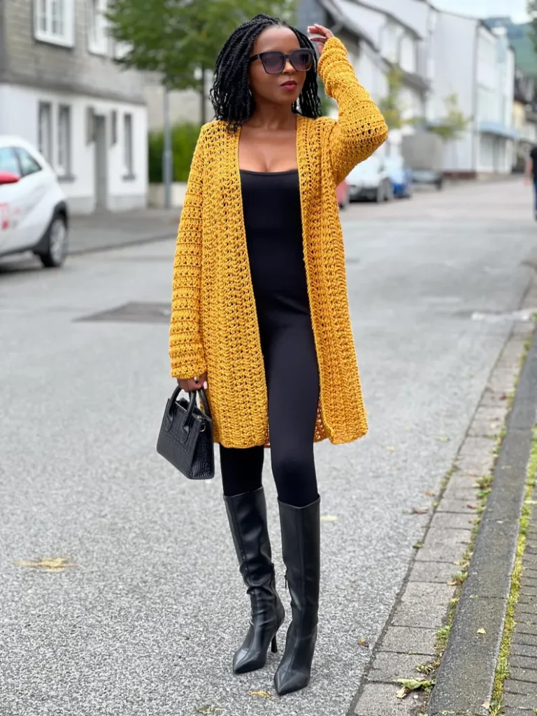 Crochet Lightweight Cardigan pattern