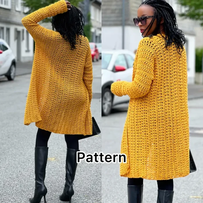 Crochet Lightweight Cardigan pattern