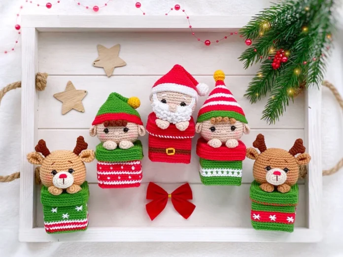 Crochet Pattern Christmas Ornaments