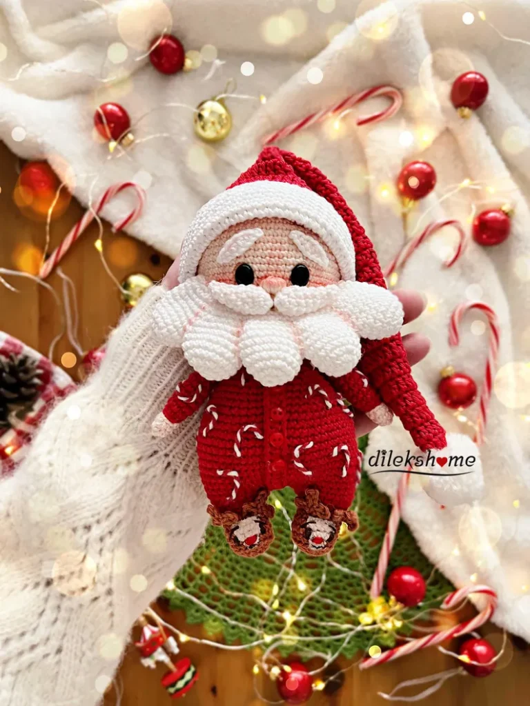 Crochet Pattern Santa Claus Amigurumi