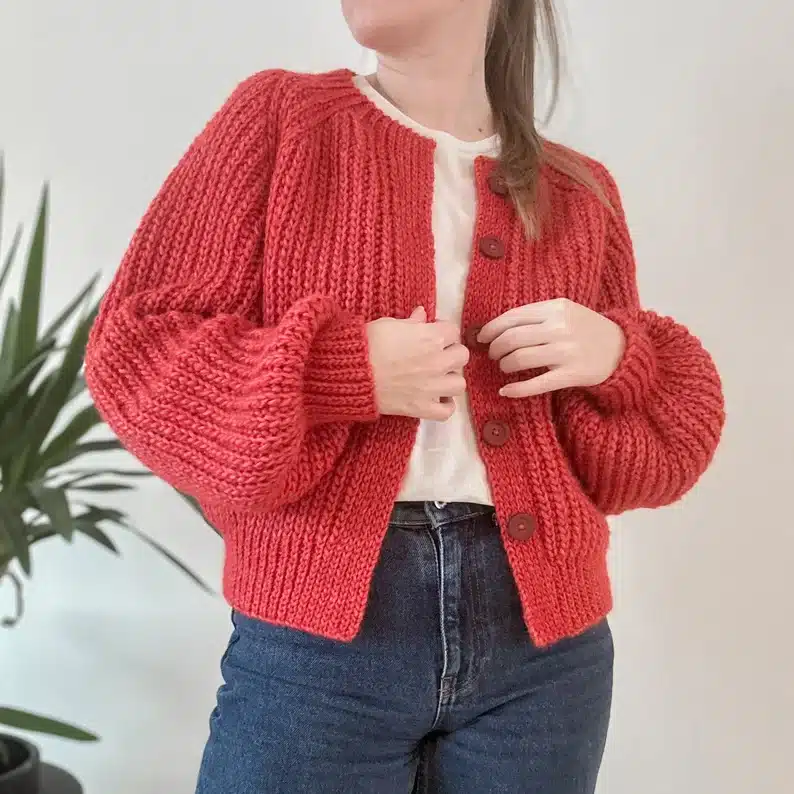 Doña Cardi Crochet Cardigan Pattern PDF