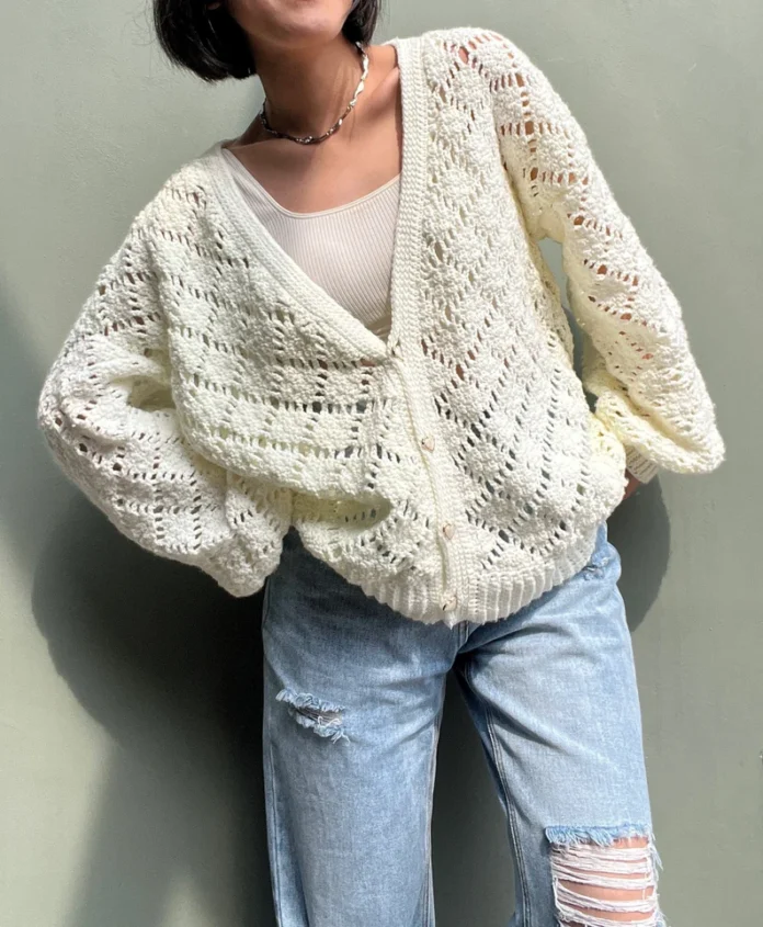 Gemma Cardigan Crochet Pattern