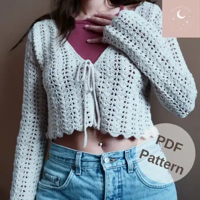 Ivy Cardigan Crochet Pattern