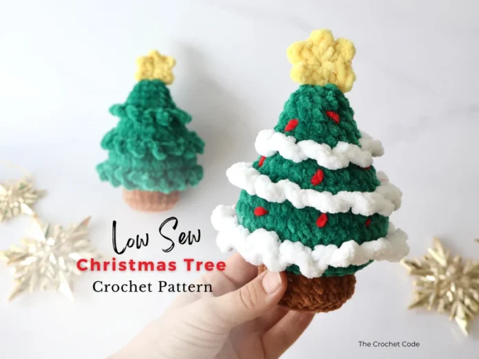 Low Sew Christmas Tree Crochet Pattern