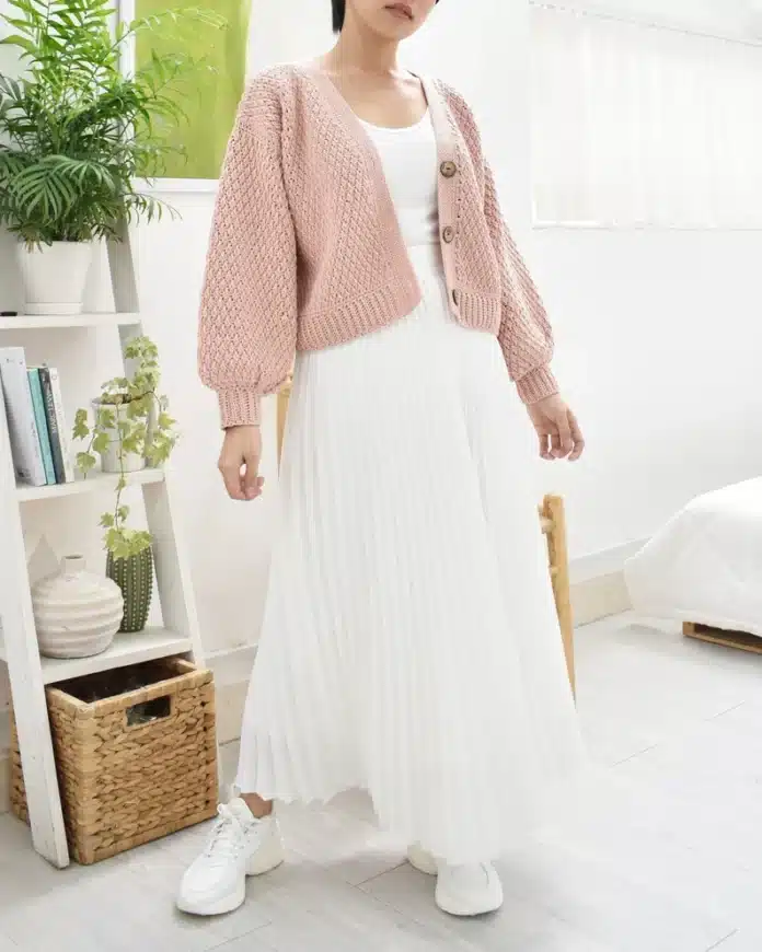 Modern Crochet Cardigan Pattern