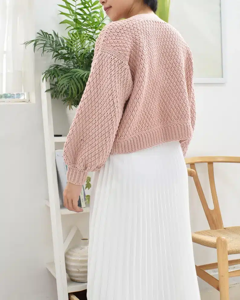 Modern Crochet Cardigan Pattern