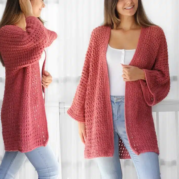 Nala Crochet Cardigan Pattern PDF