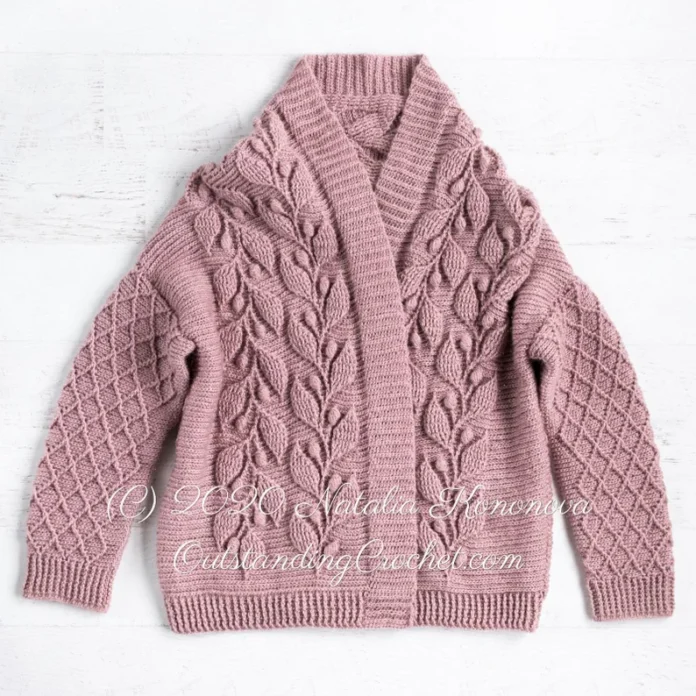 Olea Crochet Cardigan Pattern