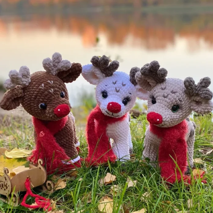 Quick and Easy Reindeer Amigurumi Pattern