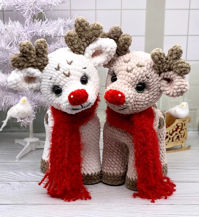 Quick and Easy Reindeer Amigurumi Pattern