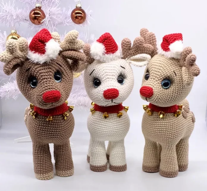 Reindeer Amigurumi Crochet Pattern