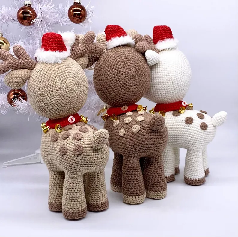 Reindeer Amigurumi Crochet Pattern