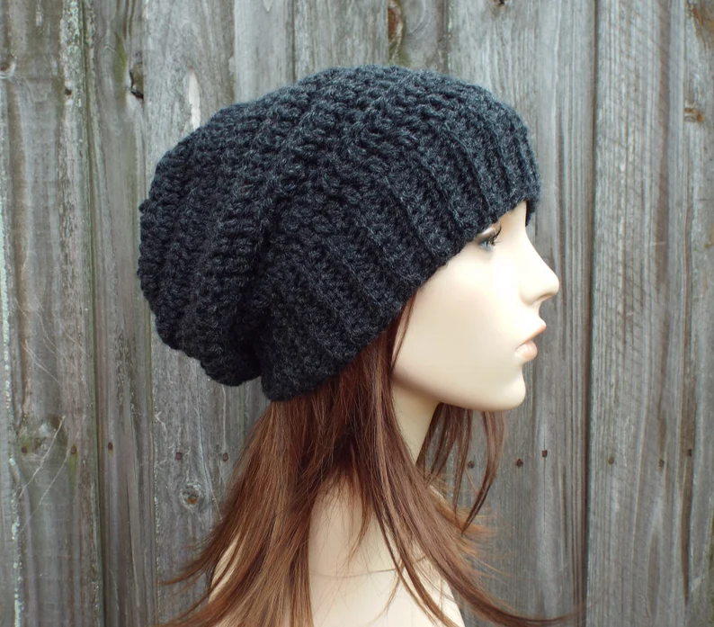 Slouchy Beanie Crochet Pattern