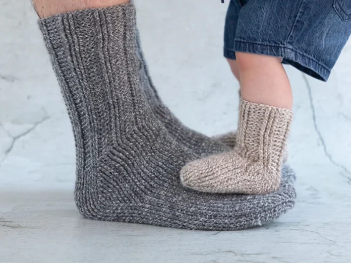 Crane Socks Crochet PDF Pattern