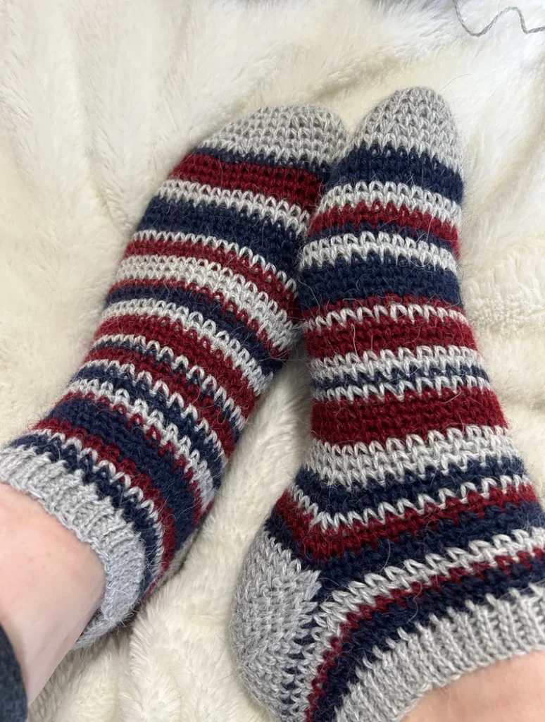 Crochet Ankle Socks Pattern