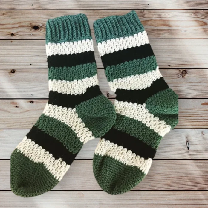 Crochet Pattern for Crochet Socks