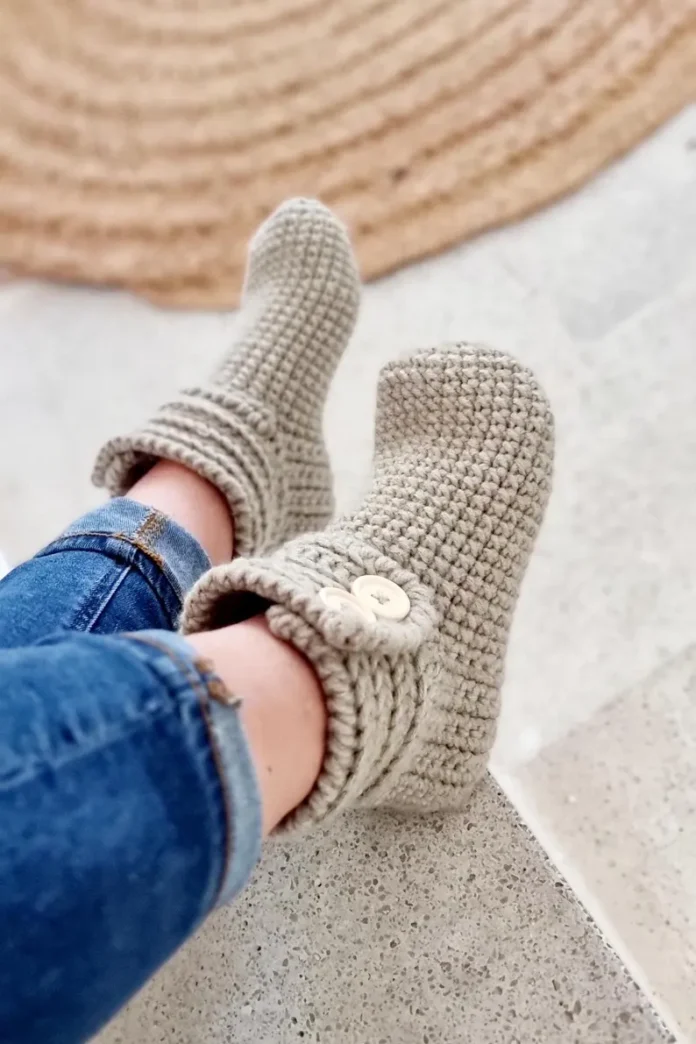 Crochet Pattern for Socks and Slippers