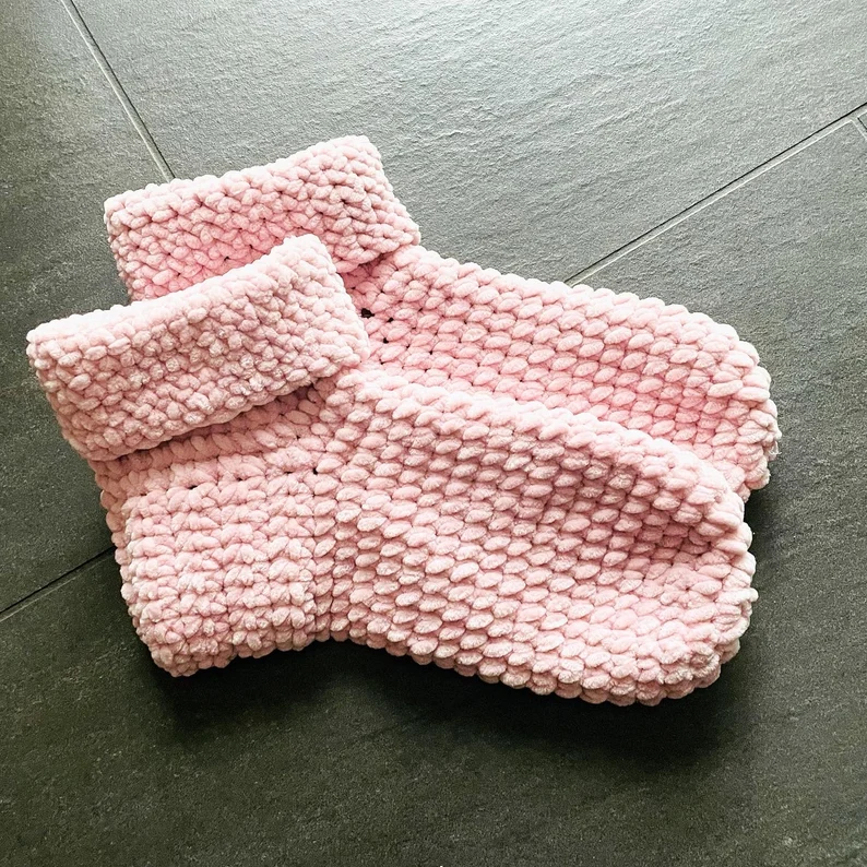 Cuddly Socks Crochet Pattern