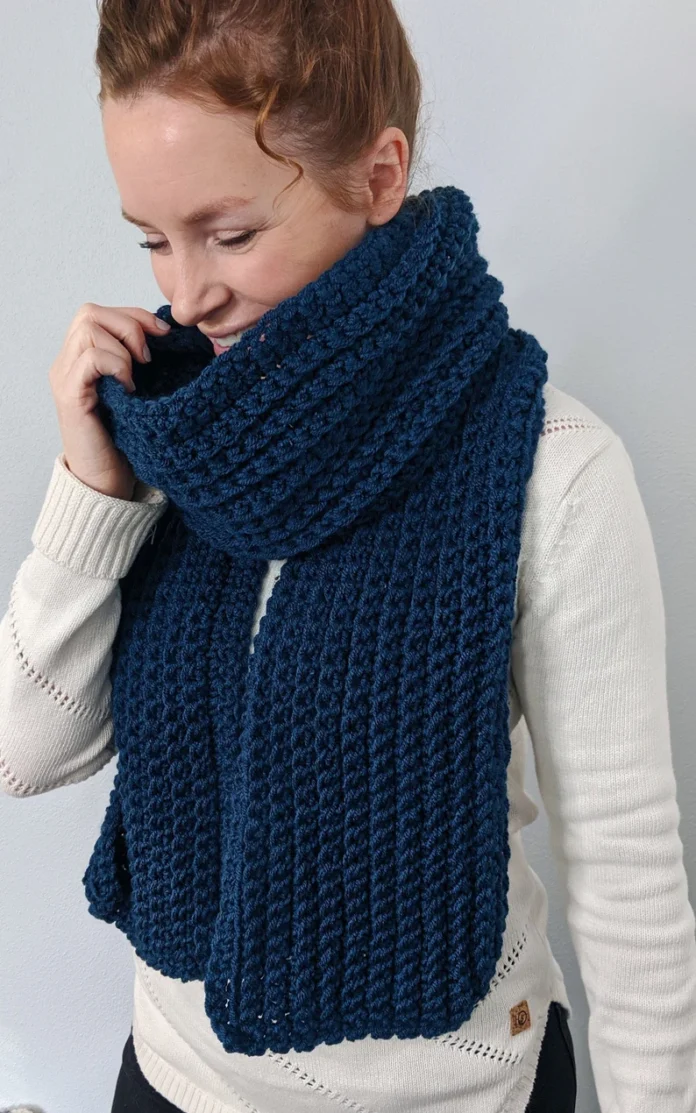 Easy Crochet Scarf Pattern for Beginners