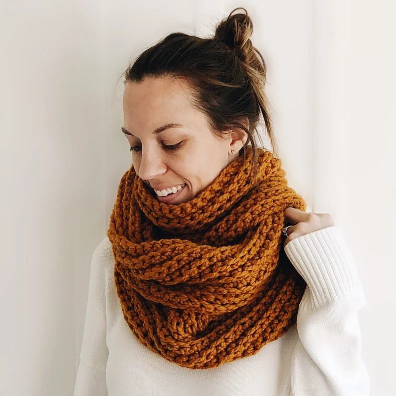 Graham Chunky Ribbed Scarf