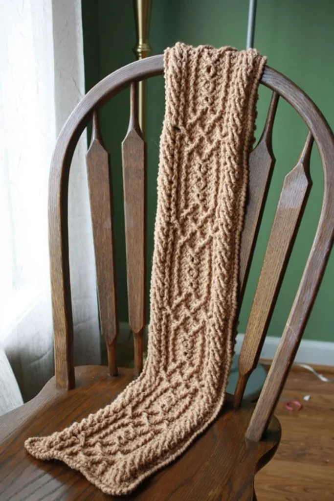 Mountain Range Scarves Crochet Pattern Set