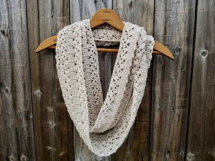 Rustic Lace Scarf Crochet Pattern