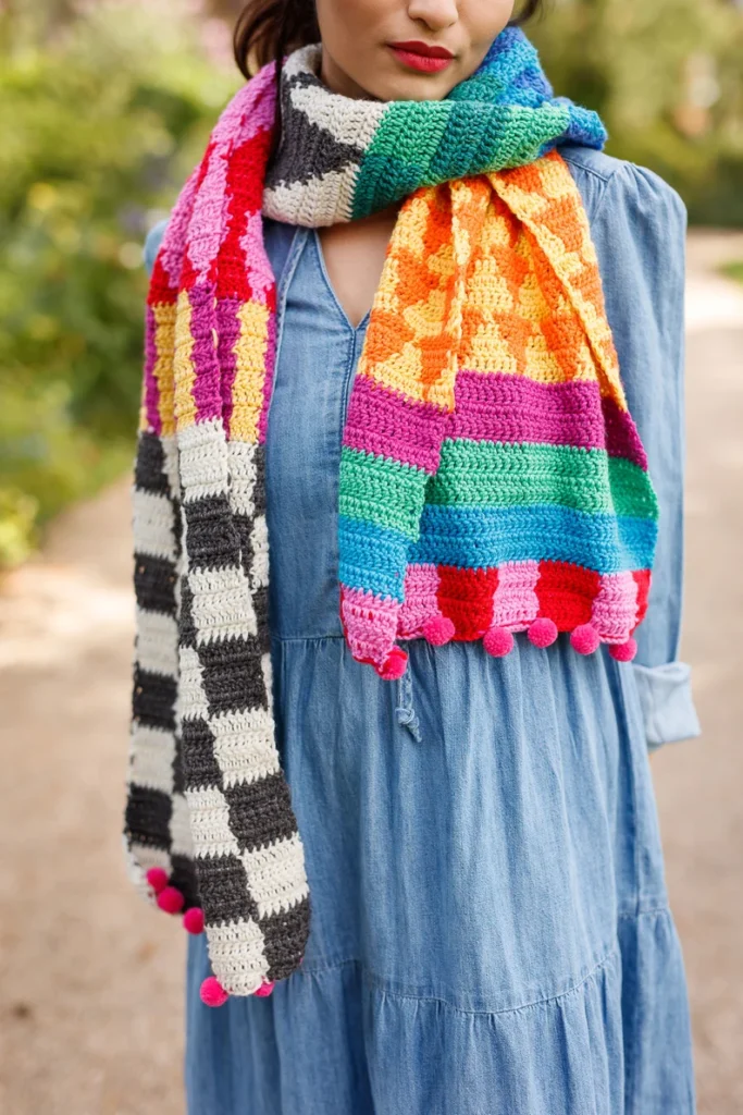 Wonderland Scarf Crochet pattern