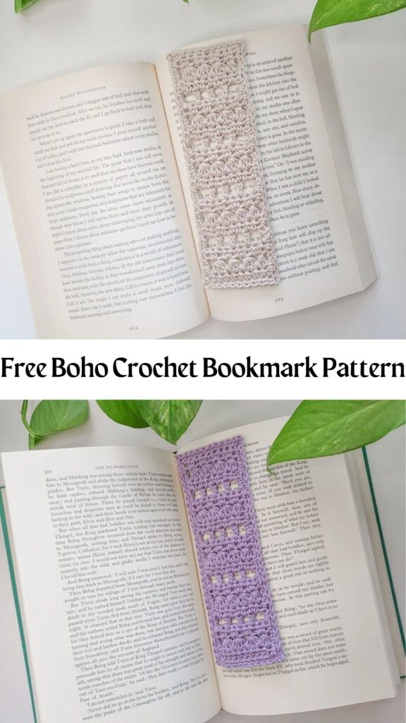 Free Boho Crochet Bookmark Pattern