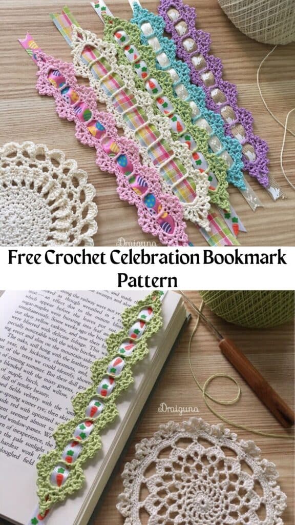 Celebration Bookmark Pattern