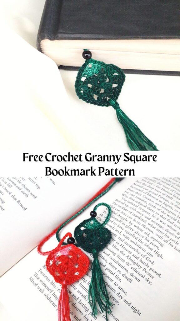 Granny Square Bookmark